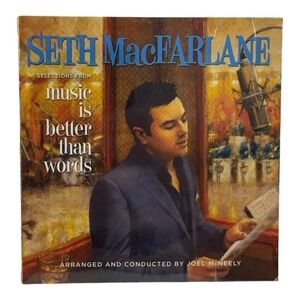 Seth MacFarlane: Music Is Better Than Words (CD, 2011 Universal) 3 Song Sampler